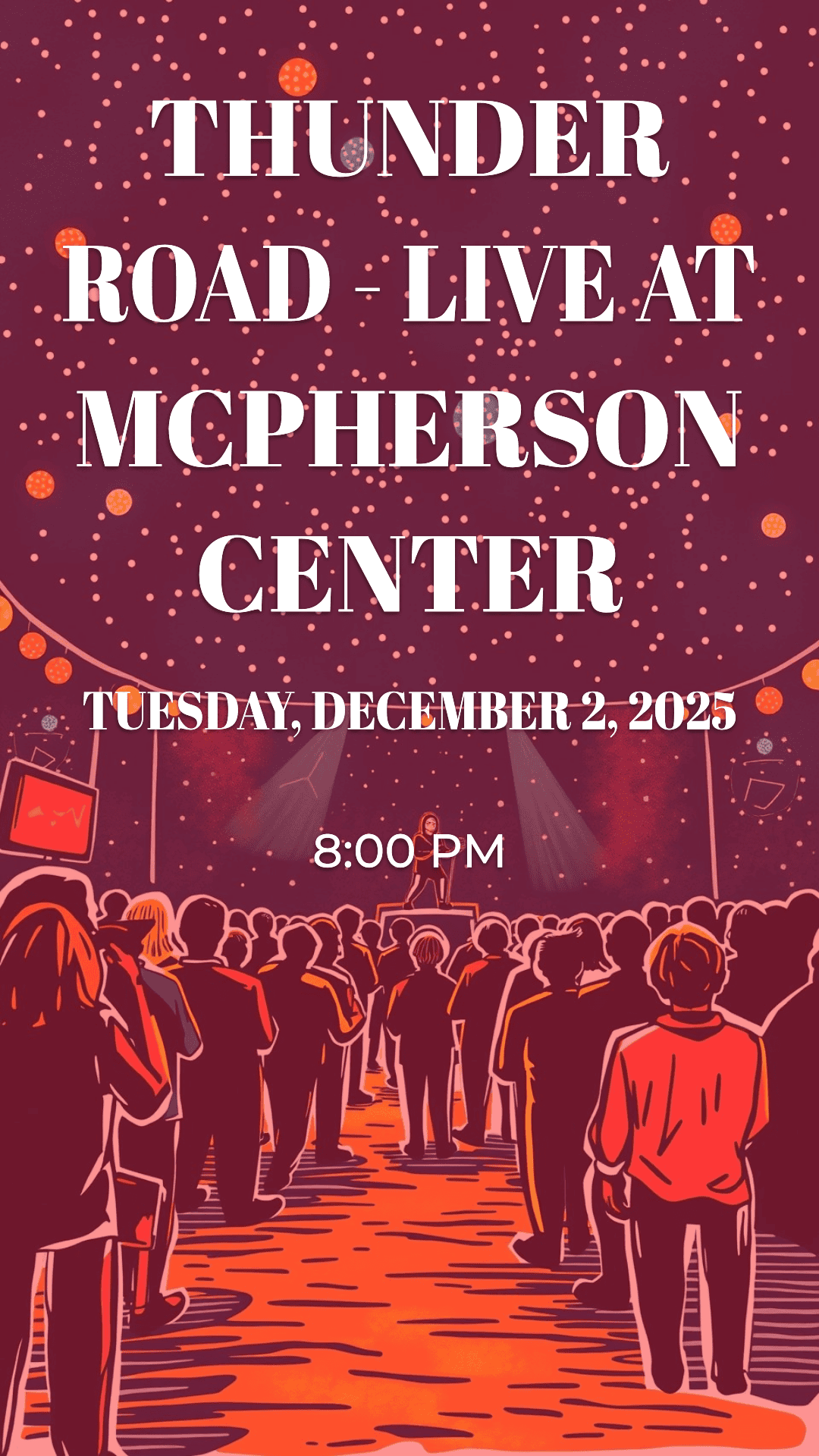 Rock Band Concert Poster