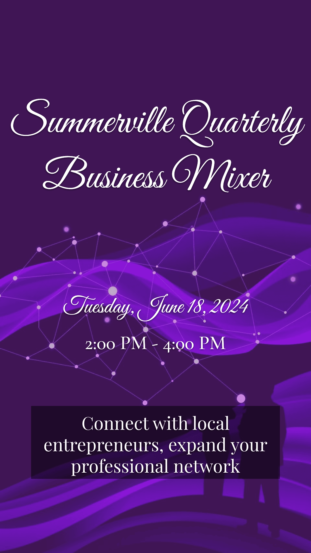 Quarterly Business Mixer Flyer Example